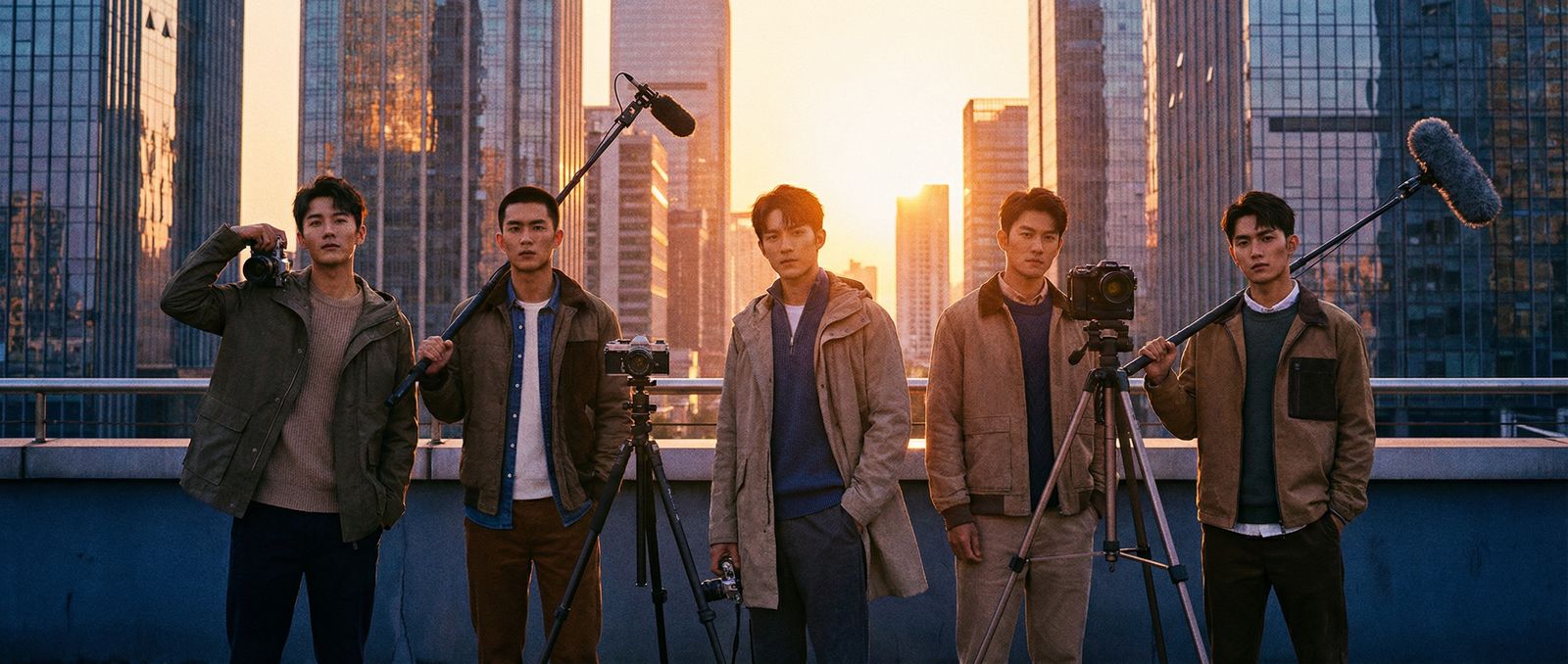 抖音风传媒户外拍摄团队